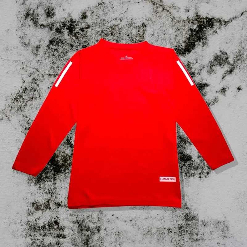 Jersey baju senam olahraga wanita kaos olahraga wanita Baju running atasan fitness aerobick lengan panjang cewe 8