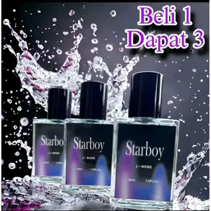 PARFUM STARBOY GREY  TERLARIS WANGI TAHAN LAMA