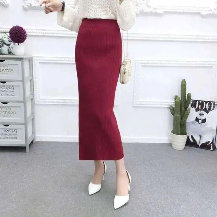 ROK SPAN KNIT HORNET PREMIUM JUMBO - ROK SPAN KNIT HORNET BIG SIZE PREMIUM TERBARU Tebal 7