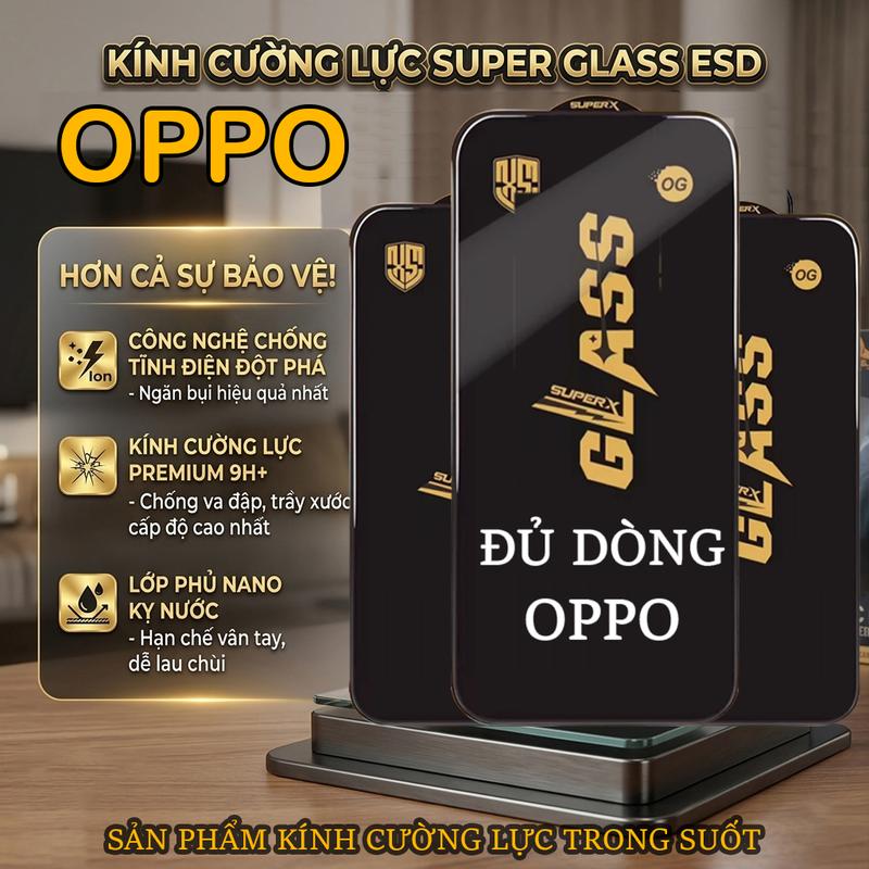 Kính cường lực dành cho Oppo A6 PRO,A5X,A3X,A5 pro…