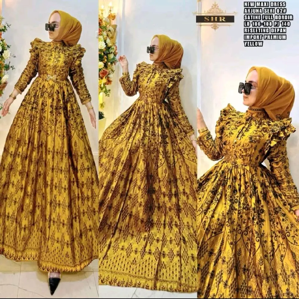 Dresss black gold - TikTok Shop Malaysia