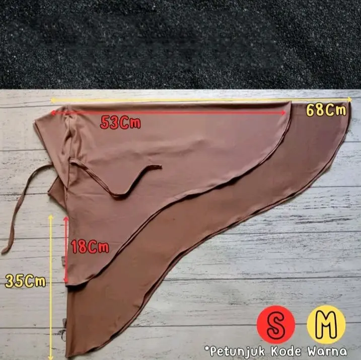 Syazam Hijab Ciput Tali Dagu Ninja Instan Kerudung Dewasa Dalaman Bahan Jersey Spandek Nyaman Tidak Melorot Praktis Stylish untuk Wanita 6