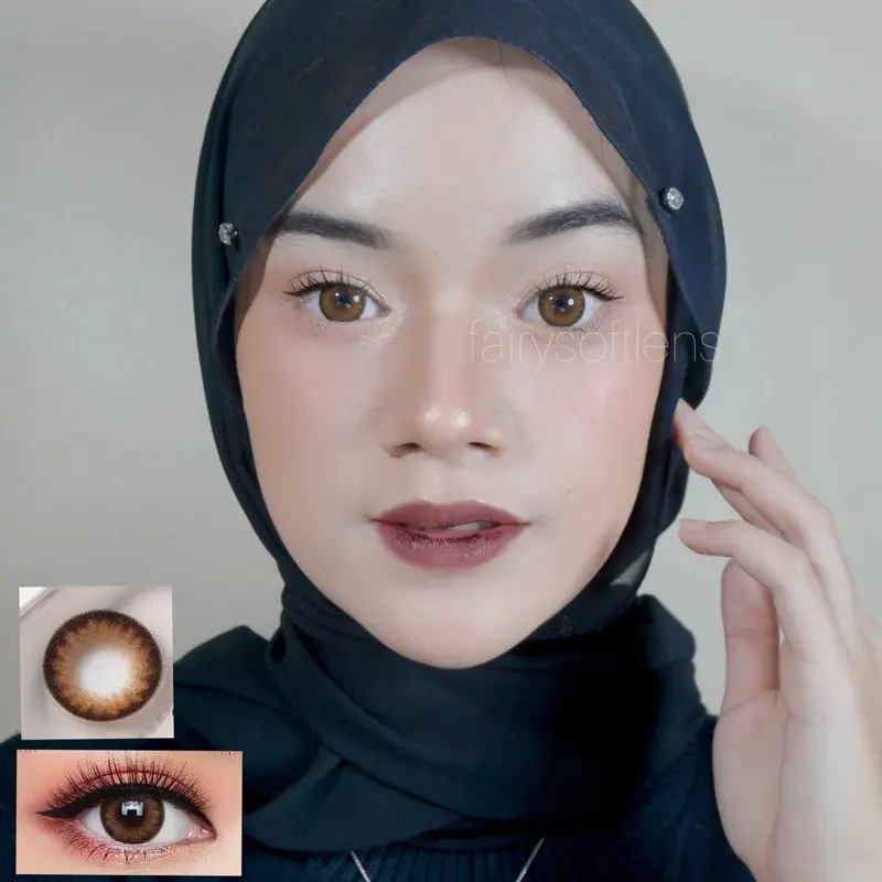 SOFTLENS COMFY CHIC BROWN / LENSA KONTAK 3
