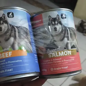 AnimalnCo Gourmet Wet Dog Food Can 400gram Makanan Basah Anjing Premium Grain Free