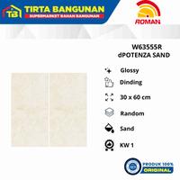 Gambar ROMAN KERAMIK 30 X 60 CM WALL TILE W63555R dPOTENZA SAND KERAMIK DINDING KW1 dari Tirta Bangunan Kota Depok 2 Tokopedia