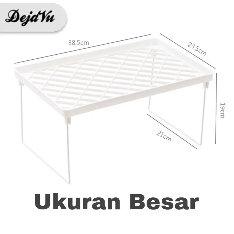 Dejavu Rak Organizer Stationery Rak Penyimpanan Desktop Lipat Storage ATK Buku Meja Kantor HRM311 6