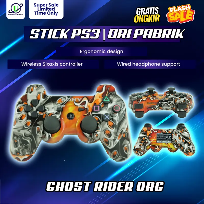 STICK PS 3 PS3 / DS3 WIRELES CONTROLER PS3 MOTIF Controller 3