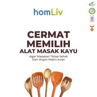 Gambar homLiv Pisau Selai Kayu jati 19 Cm Oreno Wooden Butter spoon Food Grade Kitchenware dari Homliv Indonesia Kota Administrasi Jakarta Utara 5 Tokopedia