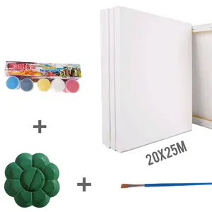 Paket Melukis Asthentik Paint By Number 20×25cm Paiting Kit Komplit