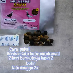Jamu Pil Merpati Sakti Isi 100 Butir Doping Herbal Super Tinggi untuk Stamina & Nafas Burung Merpati