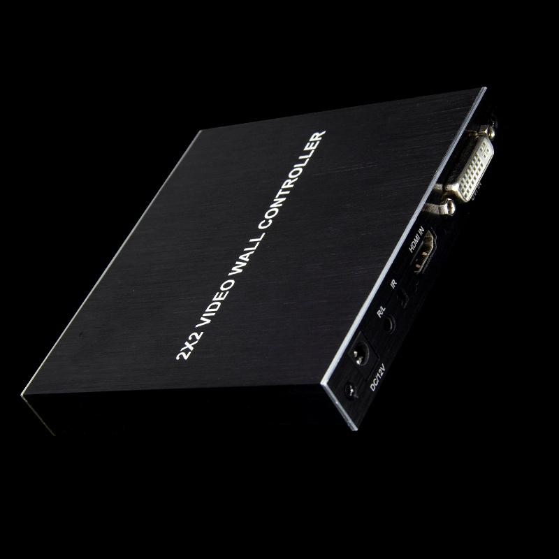 Product Introduction of 2x2 Video Wall Controller 1080p TV Splicing Box 1x2 1x3 1x4 2x1 3x1 4x1 HD DVI Switch 4 Screen Splicer Processor 39