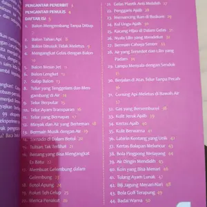 Buku Jadi Ilmuwan Cilik ? Siapa Takut “ 99 Eksperimen Sains Asyik Untuk Anak “ Oleh Sri Winarti