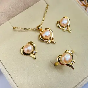 Set Perhiasan Mutiara Air Tawar Lombok Asli Besertifikat Free Box Bludru