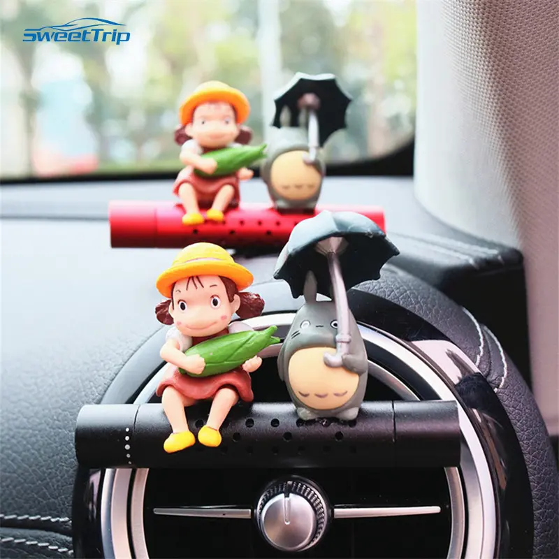 New Pattern Car Accessories Ornament Air Freshener Cartoon Vent Perfume Cute Aromas Diffuser Car Conditioner Air Vents Interior