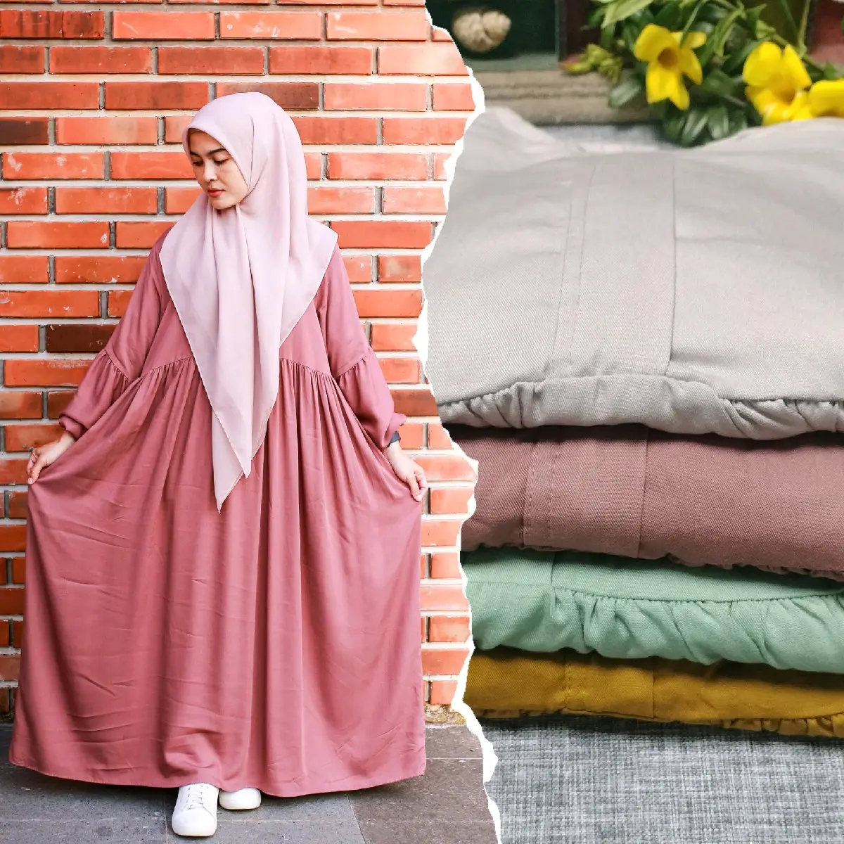 Dress Midi Twill byMafaaza