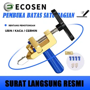 Alat Pemotong Kaca Keramik Pemotong Ubin 2 in 1 Lass Cutter Manual Multifungsi Cermin Potong Toolset