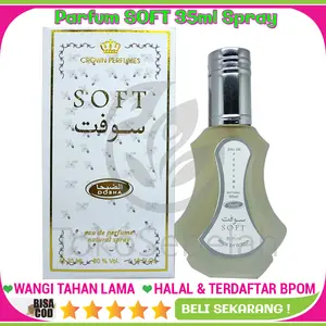 Parfum SOFT Dobha Original 35ml EDP BPOM Spray Besar - Minyak Wangi Arab Ori Dobha Wanita - Parfum Wanita Tahan Lama Original - Minyak Wangi untuk Sholat - Parfum SOFT Original Murah - COD
