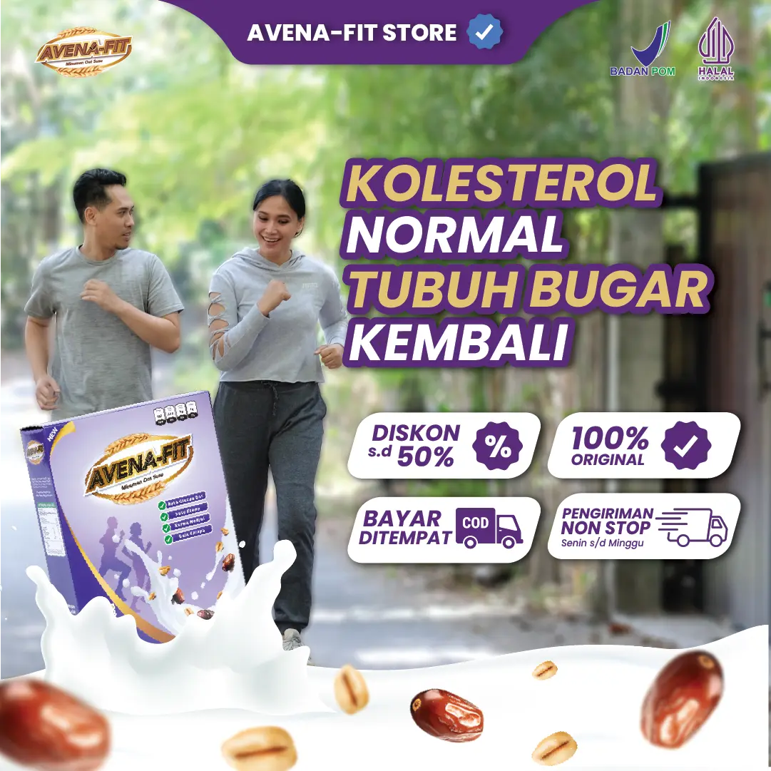 AVENAFIT Oat Susu Untuk Cegah Kolesterol Tinggi & Pengganti Sarapan - Cereal & Granola Food