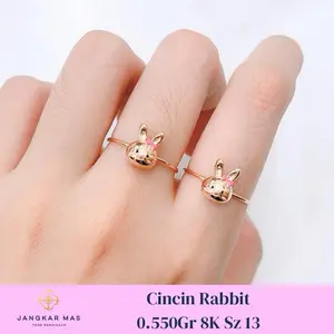 Cincin Kelinci Rabbit 8K 0.600 GR