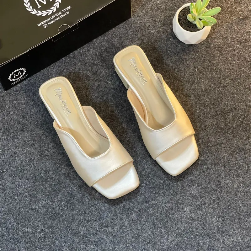 MS - Seylina Sandal Heels Wanita 5 CM / Sandal Hak Tahu Wanita Sendal sandal  wanita 2