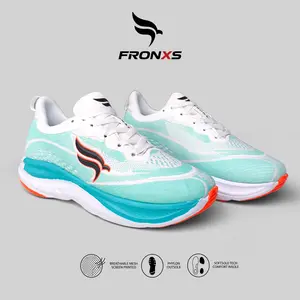 FRONXS Sepatu Lari Uniseks Series Glide Sneakers Ideal untuk Olahraga Running Jogging Gym Outdoor Fleksibel dan Nyaman