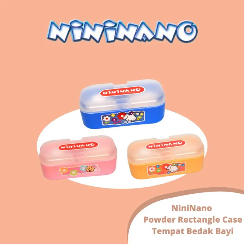 Nininano Tempat Bedak Isi 2 anti pecah