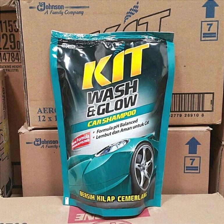Product Introduction of SABUN CUCI MOBIL KIT WASH & GLOW / WASH GLOW PREMIUM POLYMER 400 ML 5