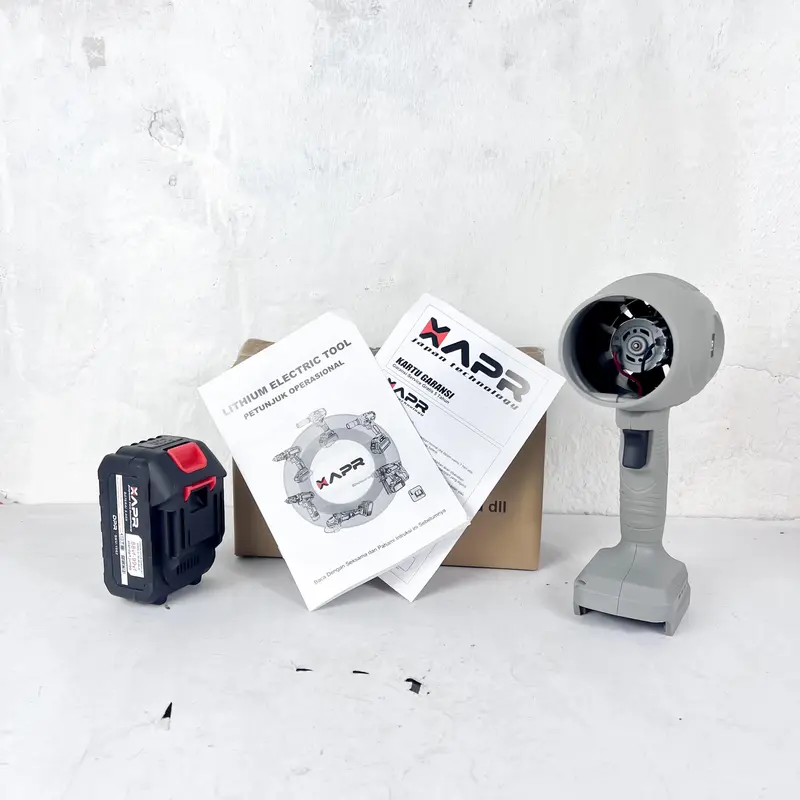 APR JAPAN RAJA turbo fan cordless ap130 kipas angin jet pengering motor mobil pembersih daun debu 0