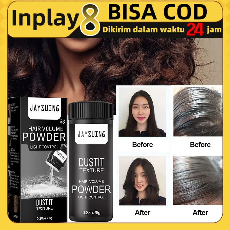 Jaysuing Hair Powder - Bubuk Bedak Rambut Fluffy untuk Menambah Volume dan Tidak Lengket 0