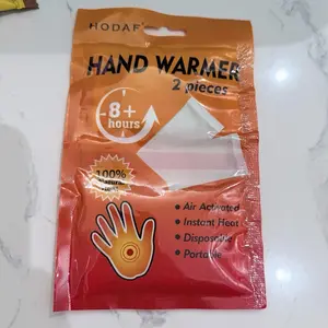 Hodaf Penghangat Tangan Kaki Pack Untuk Hand Warmer Hiking Camping Gunung Gaming Isi 2 Pieces 8+ Jam Udara Panas Instan Sekali Pakai Portabel