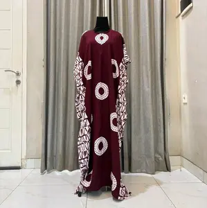 BATIKISAA Longdres Lowo Sania Batik Cap Premium LD 150 PJ 140 Wanita Bumil Busui Pekalongan Panjang Tebal Motif Arab Rayon Kaftan