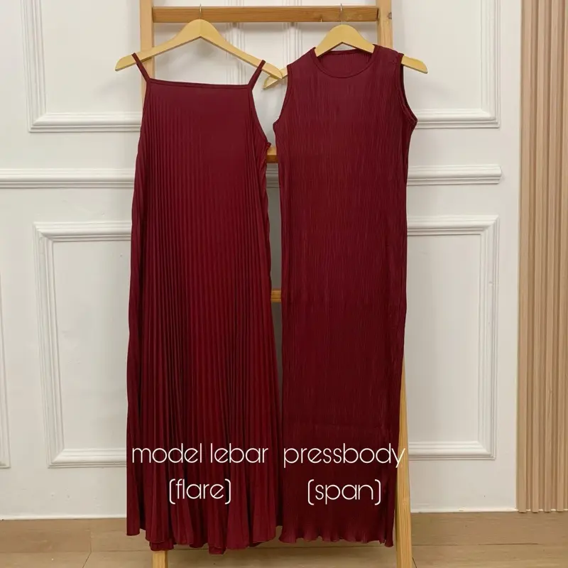 KC - Kezia Inner Plisket dress - pakaian wanita bisa dress atau inner jalan santai pergi pesta kecil kondangan