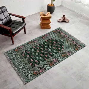 NEW Sajadah Travelling DewasaUkuran Medium 53x100 cm Bahan Polister Souvenir Oleh-oleh haji dan Umroh