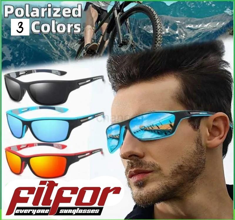 FITFOR KACAMATA PRIA POLARIZED SUNGLASSES ANTI SILAU NIGHT VISION 336 Frame Lensa Eyewear 5