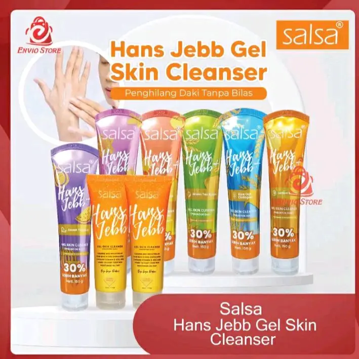 SALSA JEB PEELING GEL PERONTOK DAKI DAN KETIAK HITAM Mencerahkan Berjerawat Melembutkan Memudarkan Peach Oat Lemon