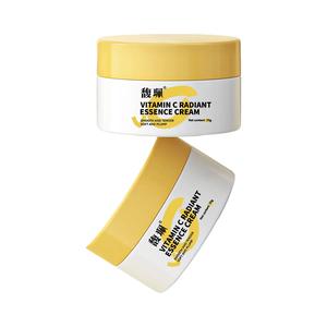 Vitamin C rejuvenating essence cream for dark spots dull skin acne scars fine lines glowing brightening anti wrinkle skincare try this today