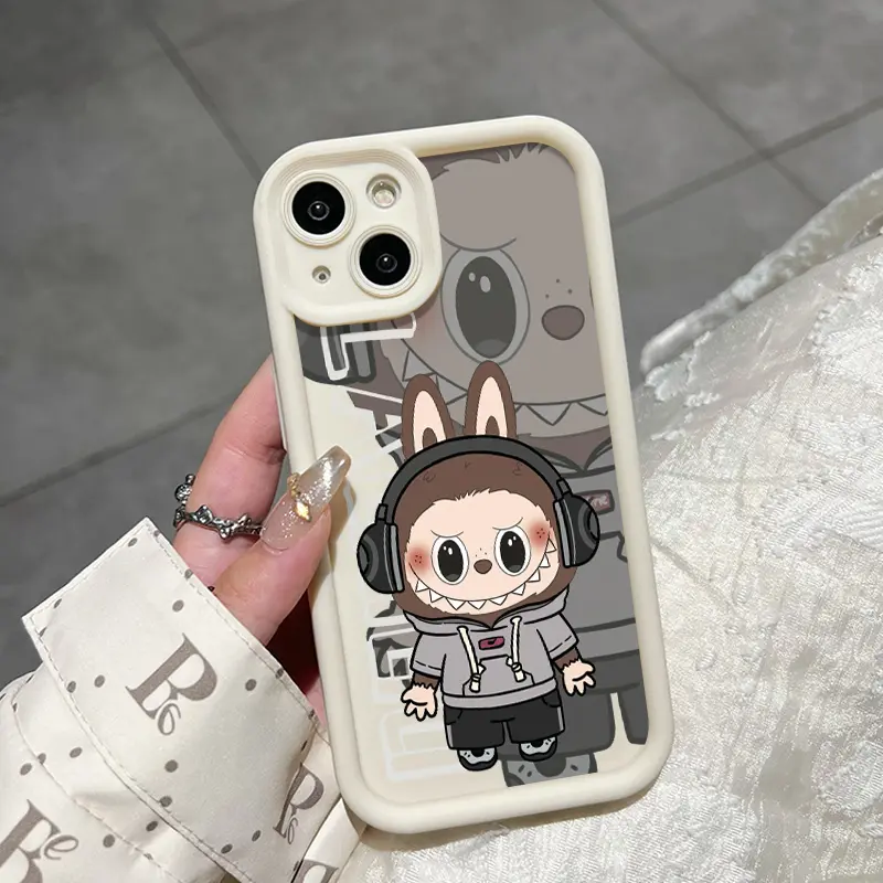 Casing Hp Untuk OPPO A7 OPPO A5s OPPO A12 OPPO A12S A11k Case Hp Pola kelinci kartun Kasing Ponsel Softcase Kesing pelindung Cesing Silikon lembut Casing Anti guncangan 8