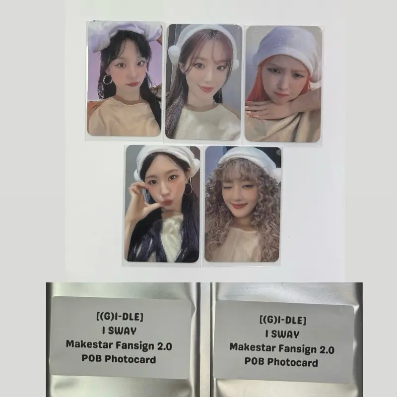 [(G)I-DLE] YUQI (YUQ1) / I Sway : fansign POB Photocard