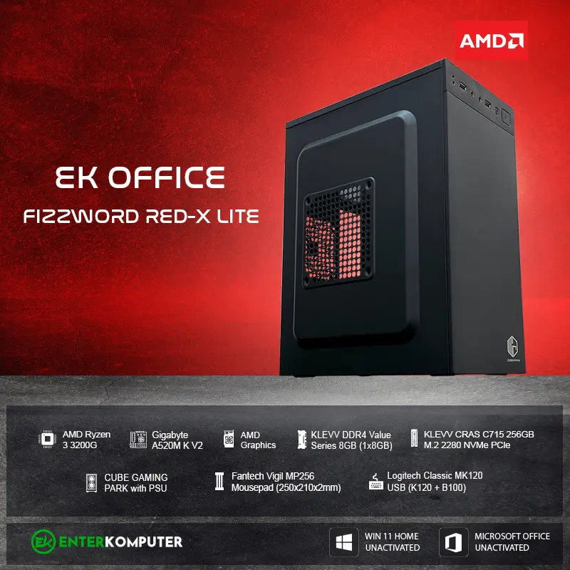 Pc Rakitan Gt 710 Vs Ryzen 3200g Gaming Pc Amd 1050 Ti PC GAMING