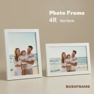 BUSHFRAME Bingkai Foto 4R (10x15cm) Frame Pigura Minimalis