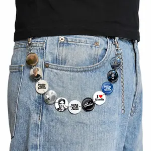Rantai Celana Skena Y2K Desain Musik Band Aesthetic Punk - Aksesoris Fashion Rantai Celana