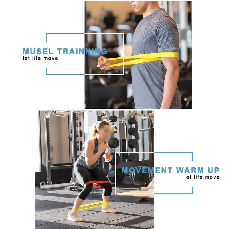ITSTYLE Karet Olahraga Resistance Band Home Workout Equipment - ITS05 4