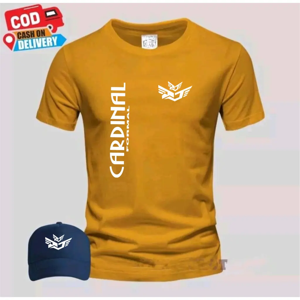 BONUS TOPI Terbaru ! Harapan Store Jaya Kaos Distro Pria Wanita Terbaru Kaos Distro Pria Free Topi Cardinal Formal Tegak Kirka Terbaru Print White 100% Catoon Combed 24s - Premium Quality