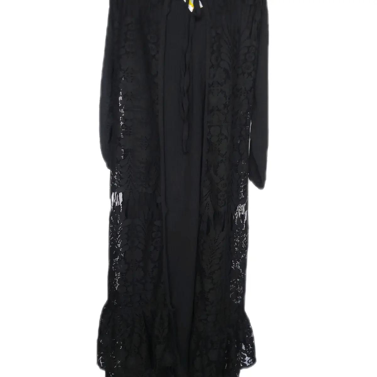gamis lebaran wanita Panjang Hitam, Kondangan, dewasa, remaja
