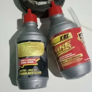 LOWKOS Cairan Ban Tubles 350ml Stiker Merah Anti Bocor & Tambal Otomatis Motor Mobil