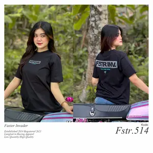 Kaos hitam box faster invader (FSTR 514)