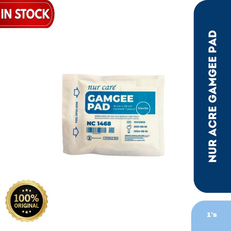 Nur Care Gamgee Pad 10cm x 20cm sterilized - TikTok Shop Malaysia