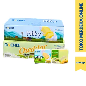 (8 PCS) KEJU MYCHIZ 1 PACK  ISI 8 CHEDAR DAN MILKY 250gr
