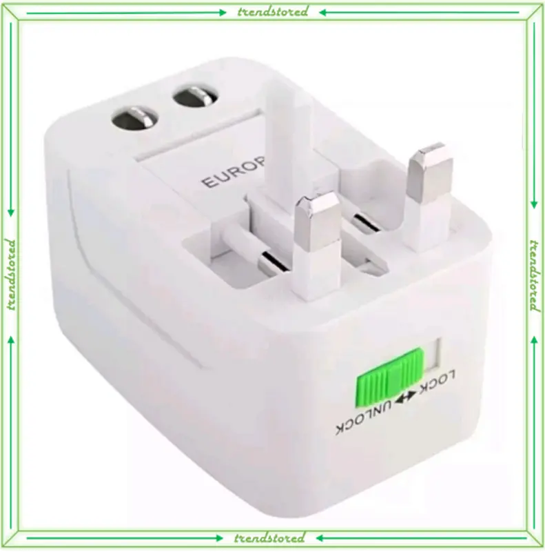 Adaptor Travel Internasional All-in-One: Solusi Praktis untuk Semua Colokan Listrik di Seluruh Dunia! 2