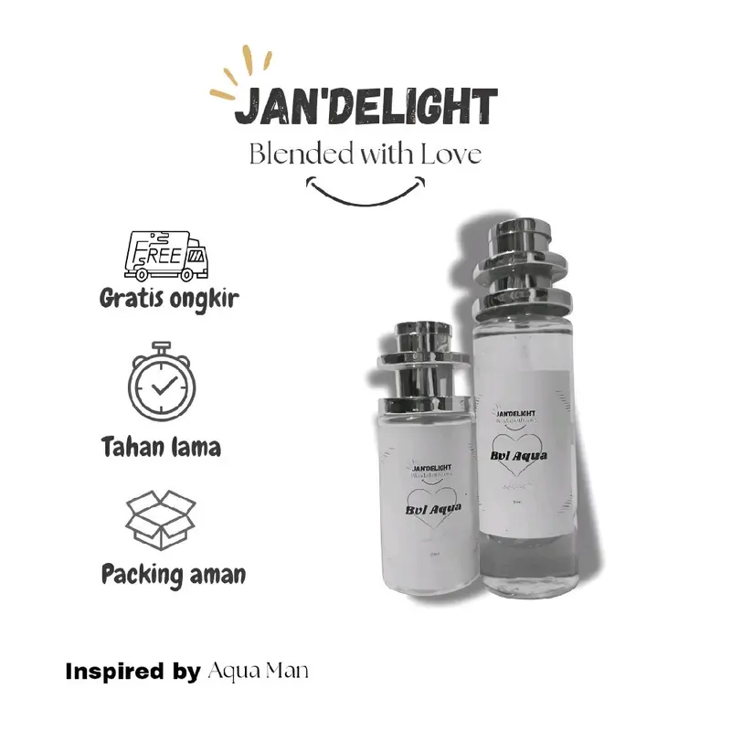 Jan'Delight : Aqua Man Inspired For Man - Wangi Tahan Lama | Parfum, Parfume, Wewangian, Minyak Wangi 2